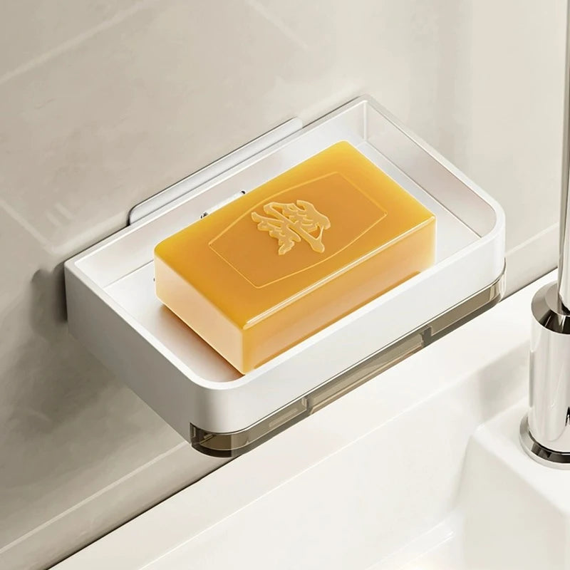 Metal Wall Mounted Soap Dish With Drainage Feature - Smarsty