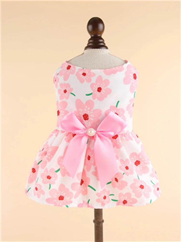 Cute Princess Dog Dresses for Small Breeds Stylish and Breathable - Smarsty