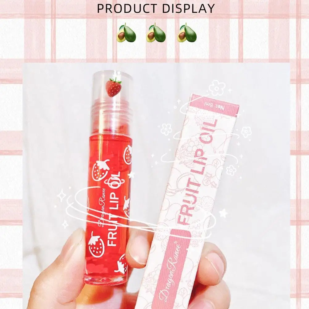 Hydrating Fruit Essence Lip Balm with Mirror - Smarsty