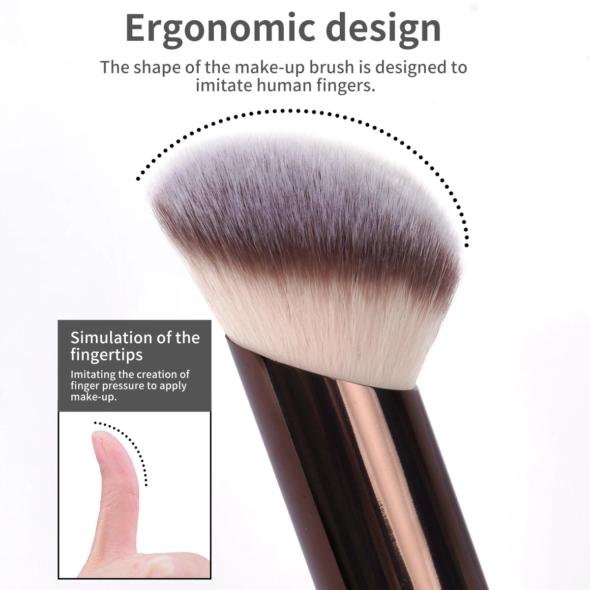 MAANGE Double Head Makeup Brush Set for Flawless Application - Smarsty