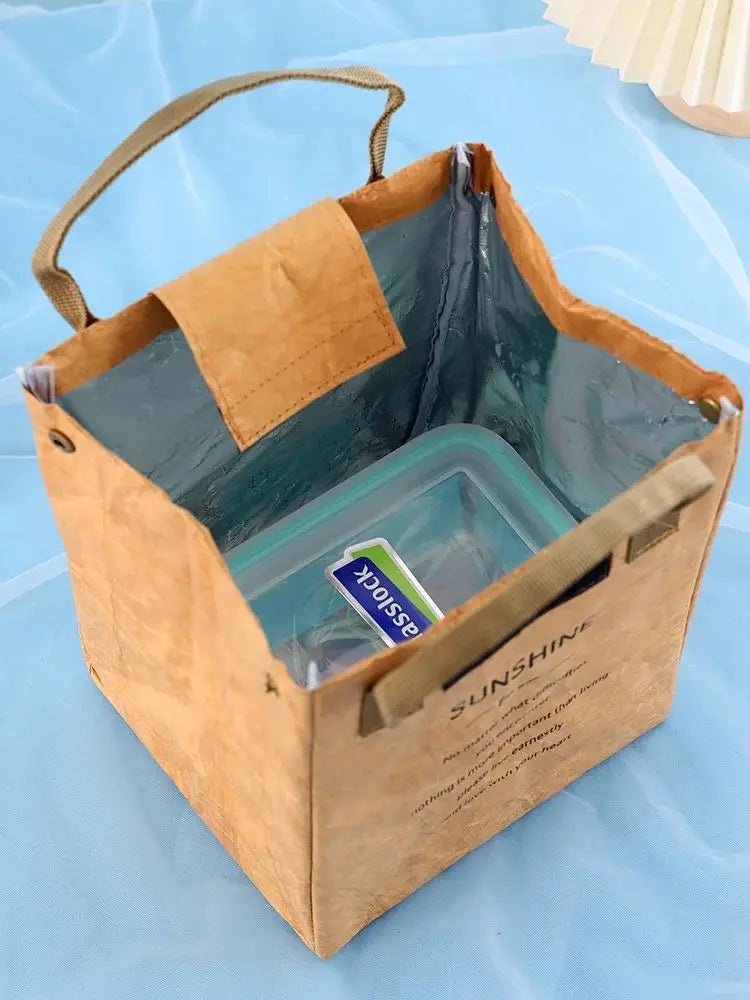 Waterproof Insulated Lunch Bag With Thick Aluminum Foil - Smarsty
