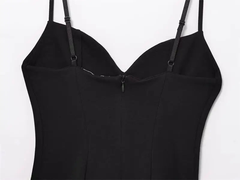 Dresses Summer Women's 2025 New Chic Slim Tube Top Elegant Mini Camisole Women's Dress Street Fashion Youth Holiday Dress - Smarsty