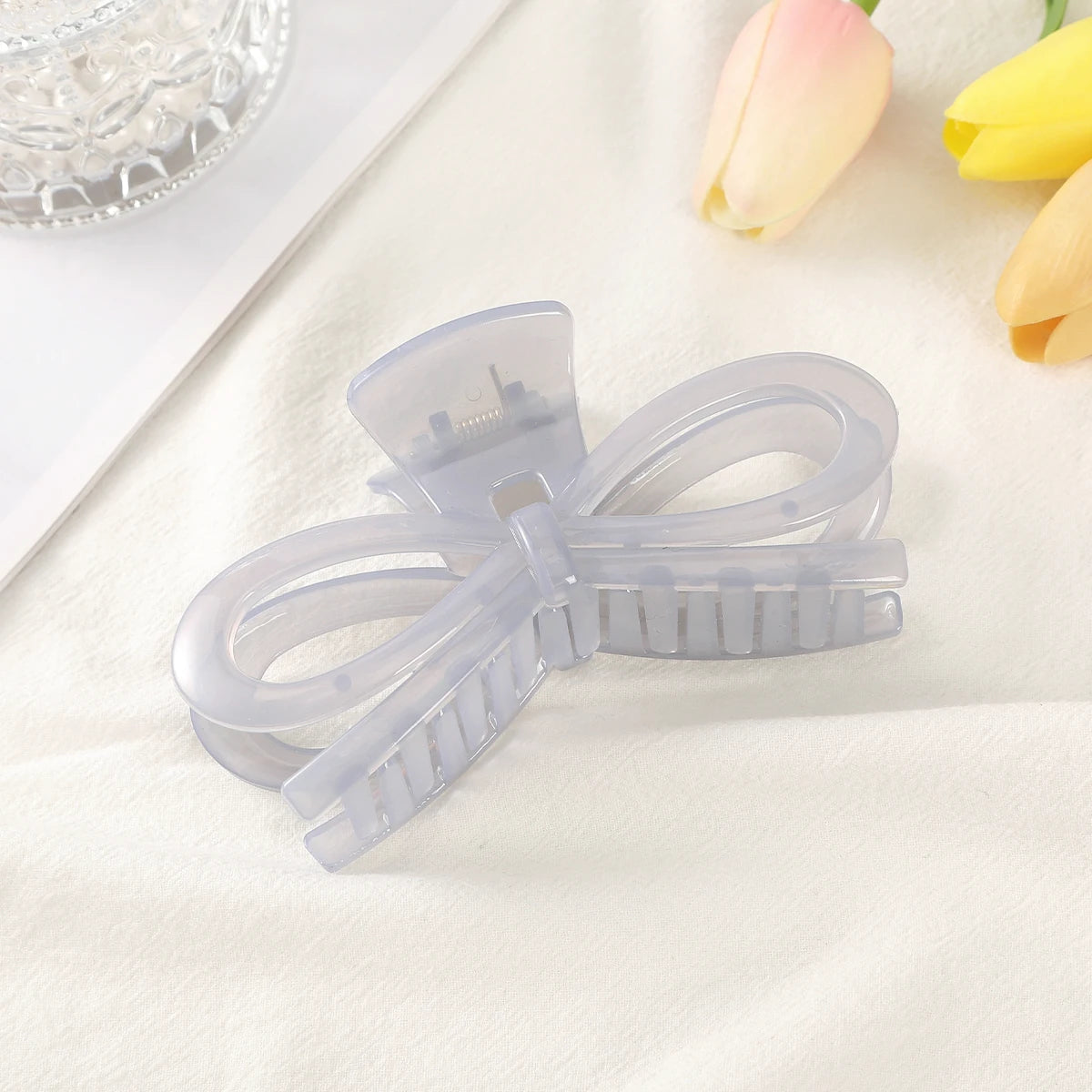 13cm Large Hair Clip For Thick Hair Strong Hold Transparent - Smarsty