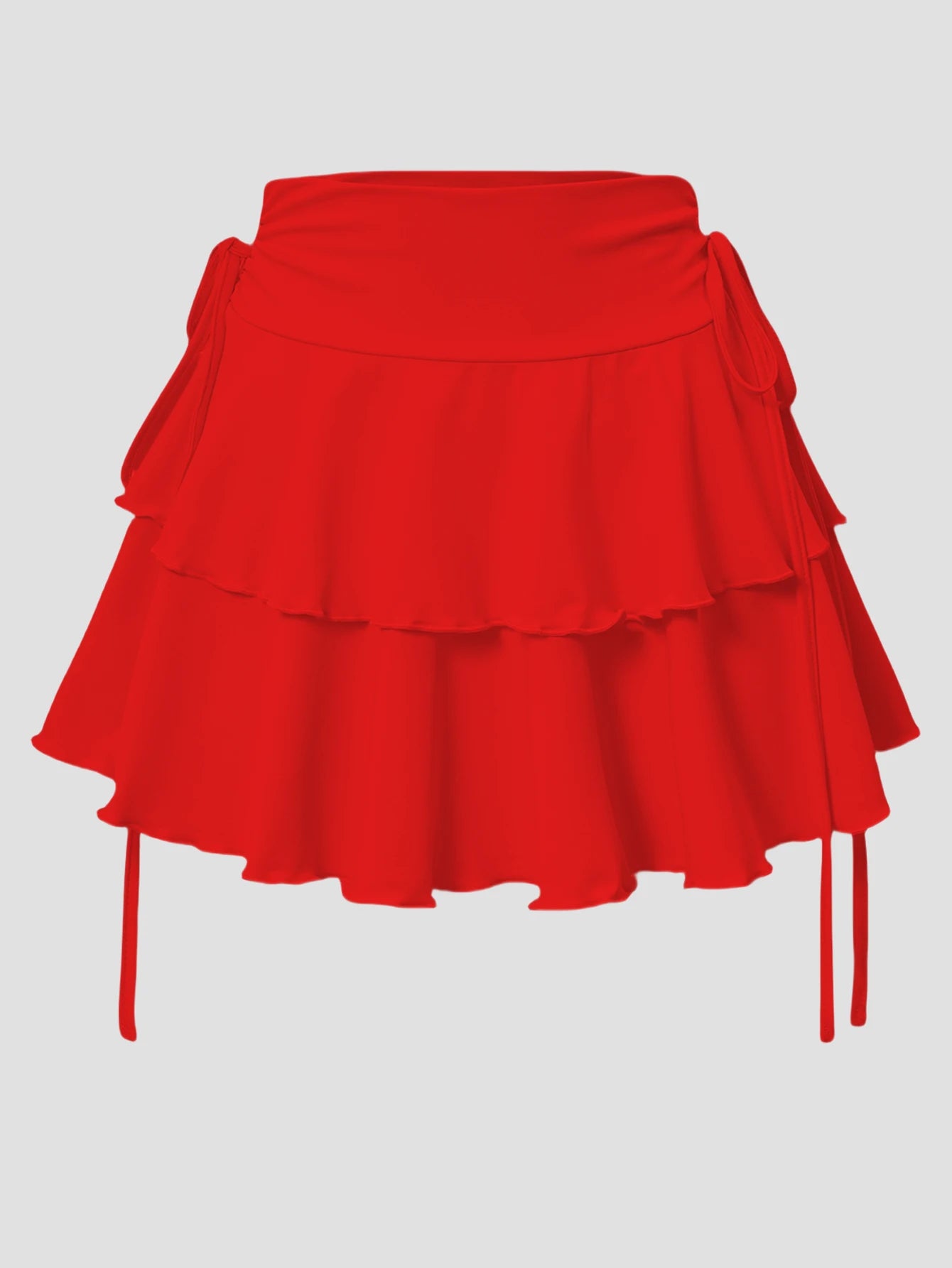 2025 New Solid Color Skirt Women Summer Fashion Outdoor Versatile High Waist Slim Fit Elastic Waist Short Skirt Goods In Stock - Smarsty