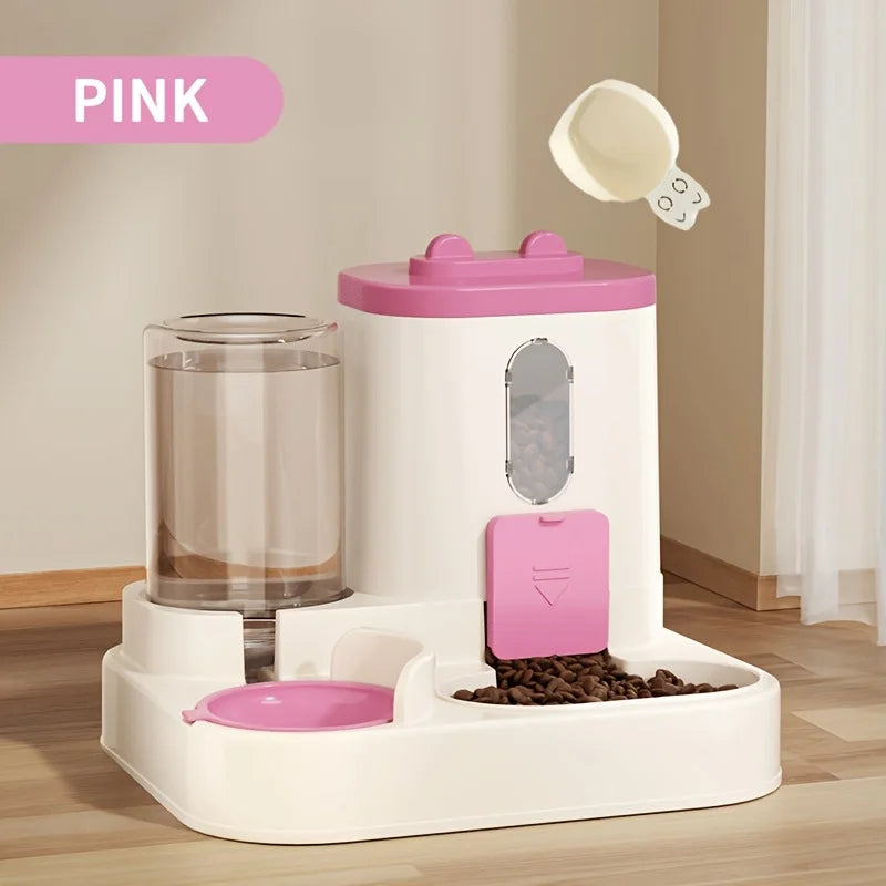 Automatic 2in1 Cat Food and Water Dispenser - Smarsty
