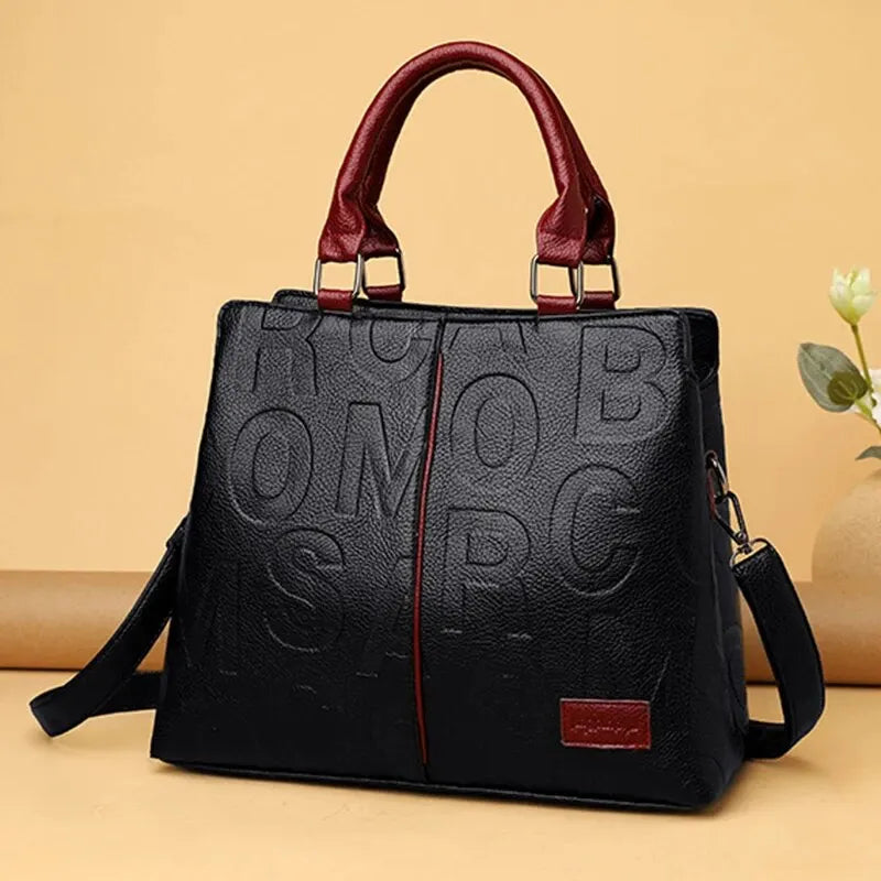 PU Leather Crossbody Bag for Women Large Capacity Travel - Smarsty