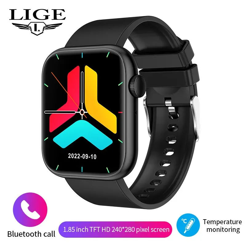 LIGE Smart Watch for Women with Bluetooth and Waterproof Design - Smarsty