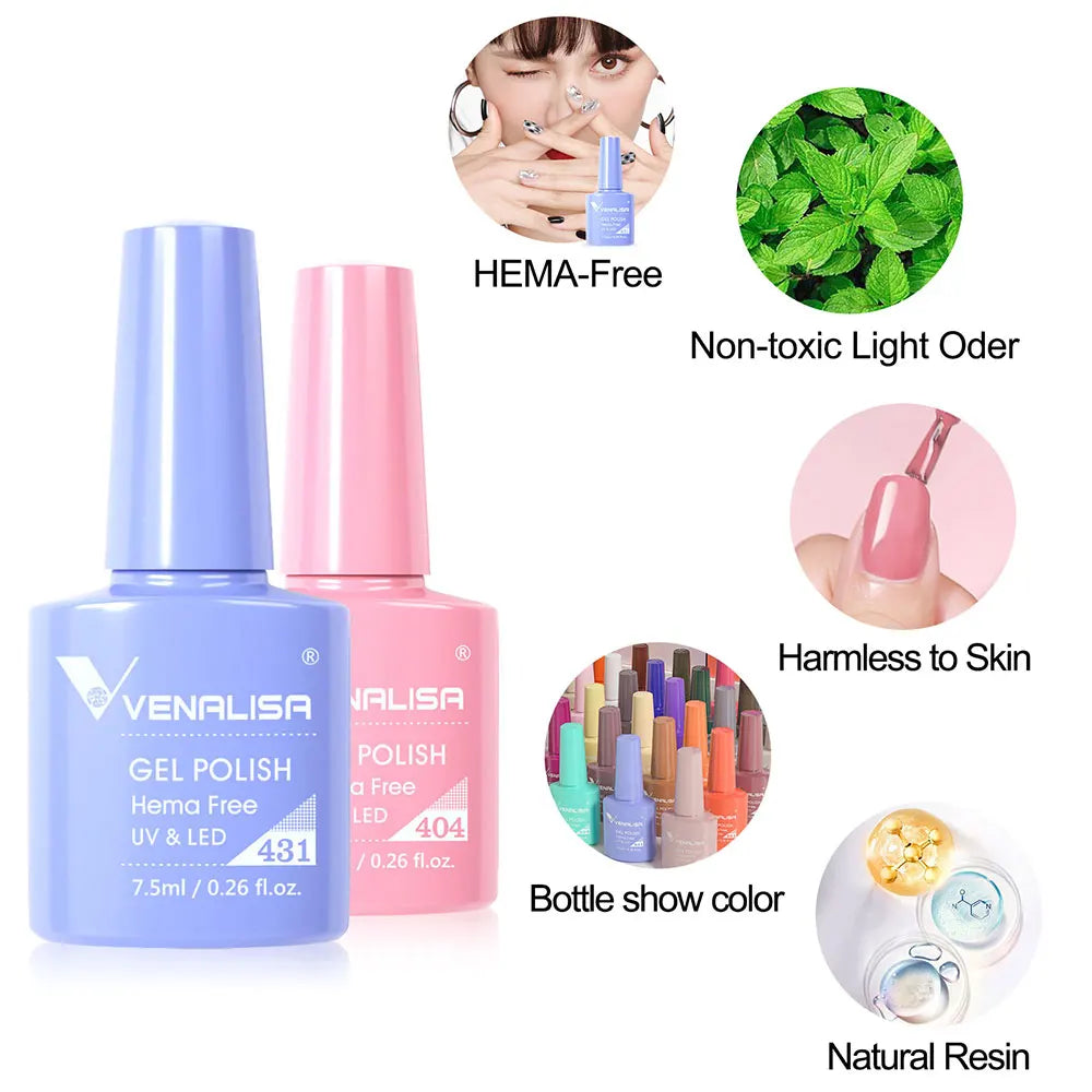 Venalisa HEMA Free Gel Nail Polish for Gorgeous Manicure - Smarsty