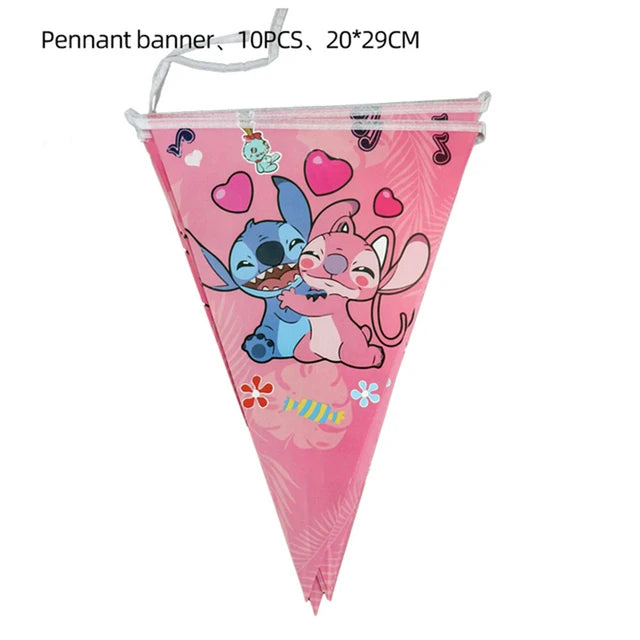 Disney Lilo and Stitch Birthday Party Decoration Set - Smarsty