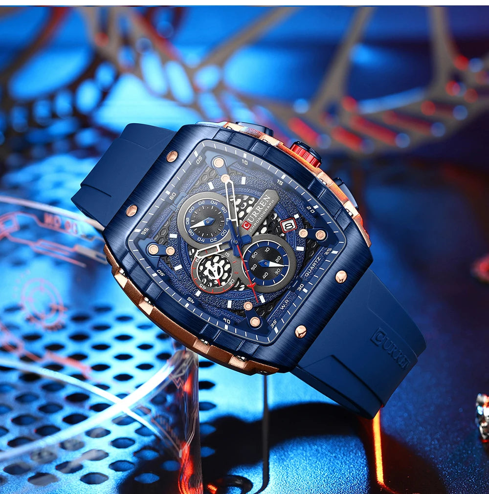 Luxury Waterproof Men's Quartz Chronograph Watch - Smarsty