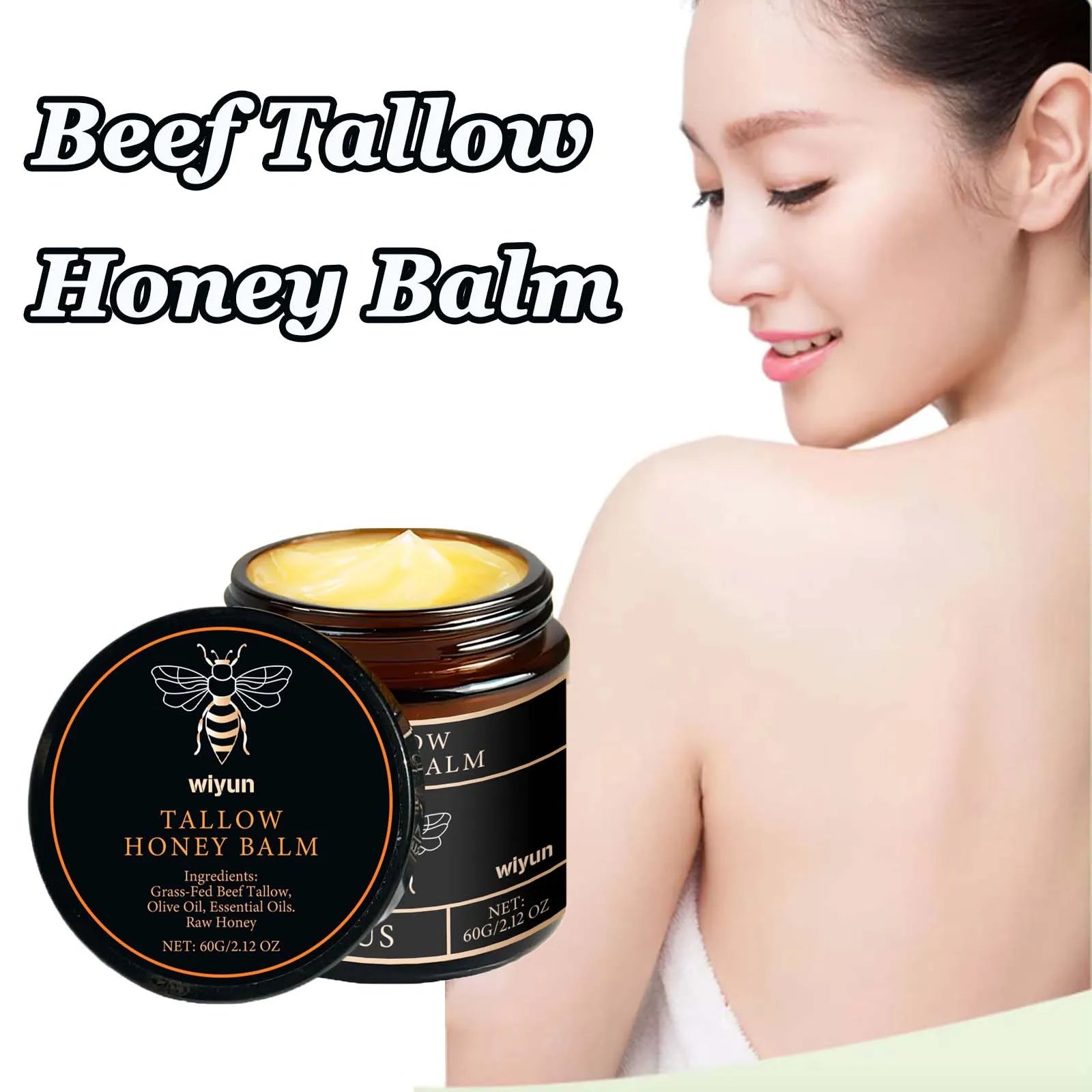 Beef Tallow Body Lotion for Dark Spot Reduction - Smarsty