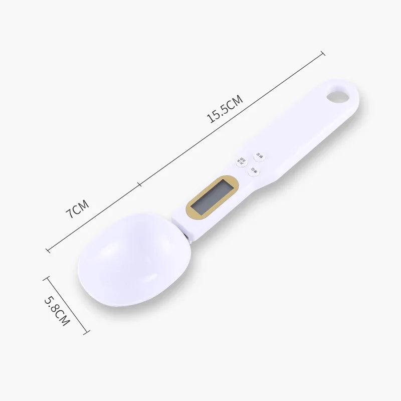 Electronic Kitchen Scale 500g 0.1g LCD Digital Measuring Food Flour Digital Spoon Scale Mini Kitchen Tool for Milk Coffee Scale by Smarsty