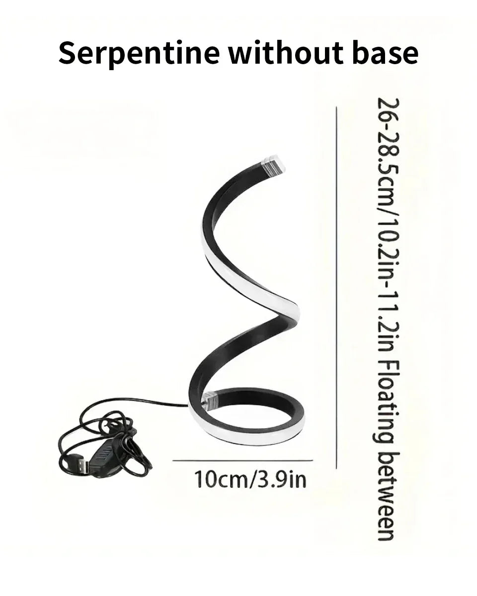 Creative LED Desk Reading Lamp with Dimmable Feature - Smarsty