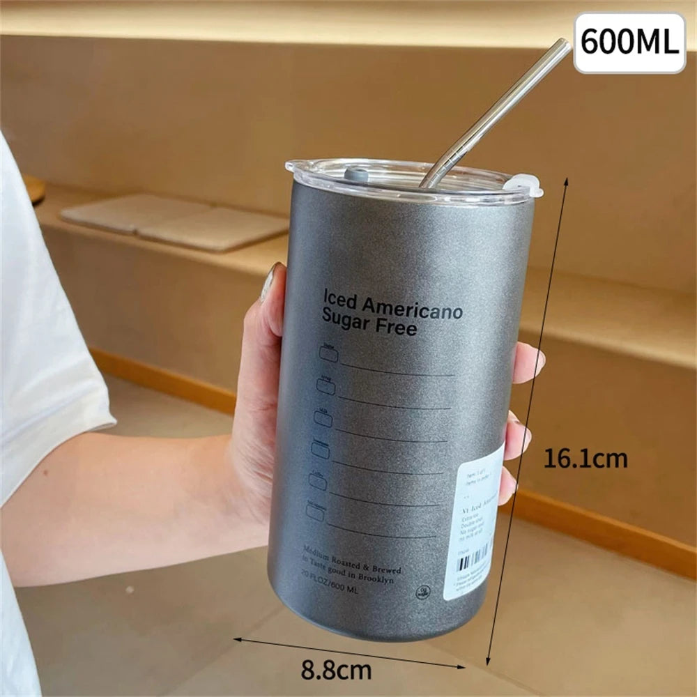 Portable Stainless Steel Coffee Thermos with Insulation - Smarsty