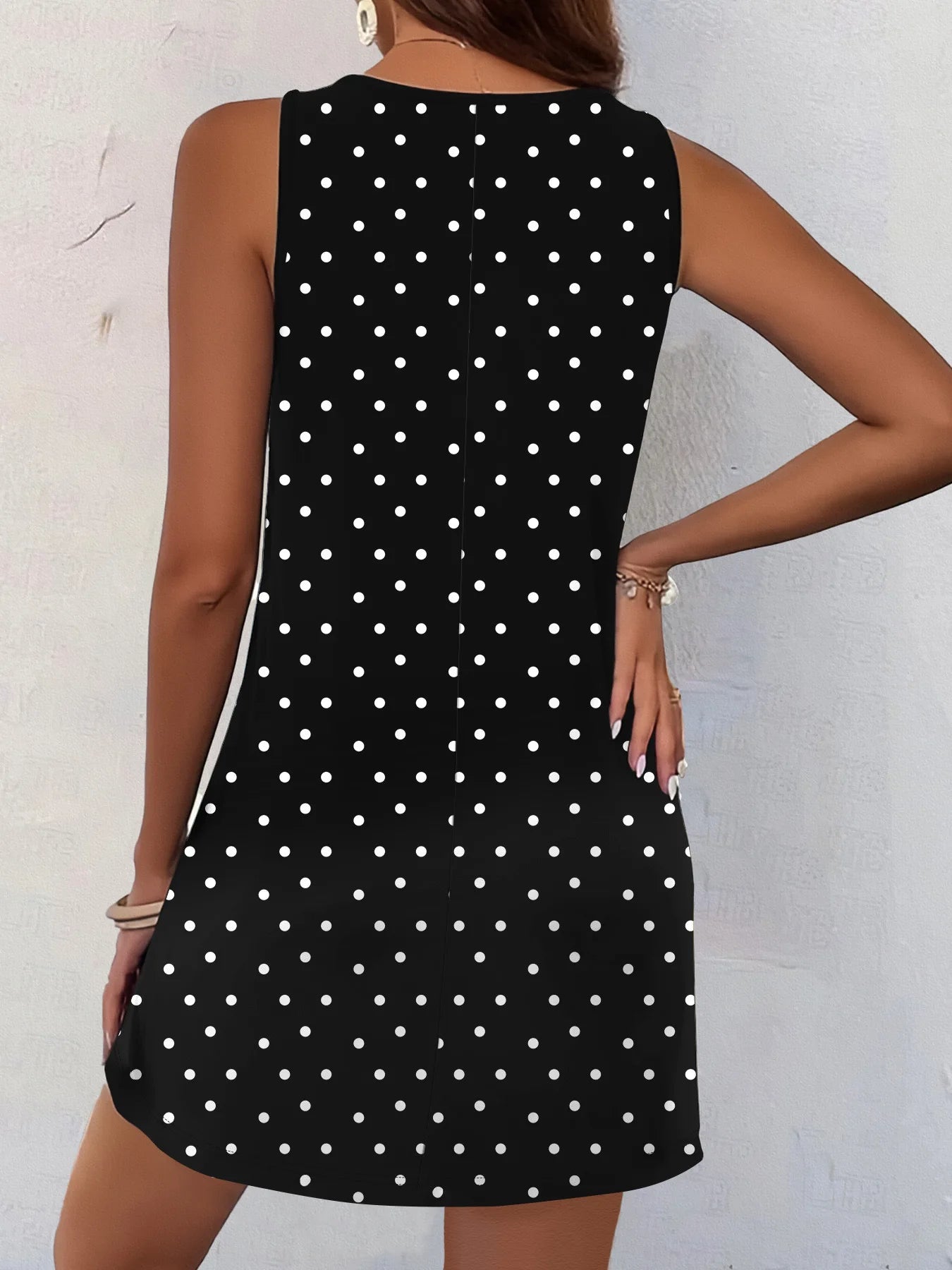 Women Summer Sleeveless Bohemian Dress Exclusive Print Vacation Dress Birthday Dress for Women Beach Dress Dress for Women - Smarsty