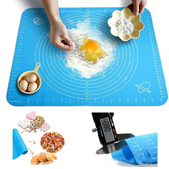 Large Silicone Baking Mat for Easy Dough Kneading - Smarsty