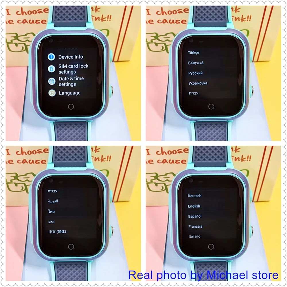 Kids 4G Smart Watch with GPS and Video Call - Smarsty