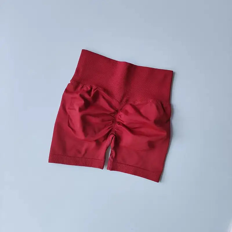 Women's High-Waist Breathable Yoga Shorts for Summer Running Short Tights Leggings Cycling Workout Gym Shorts Sports Shorts - Smarsty
