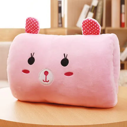 Kids Cartoon Plush Hand Warmer Soft Pillow Gift - Smarsty