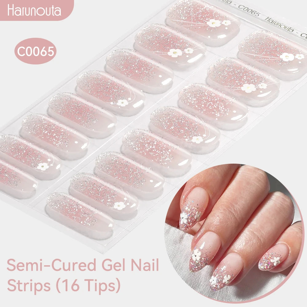 Gradient Auroras Gel Nail Strips for Easy DIY Manicure - Smarsty