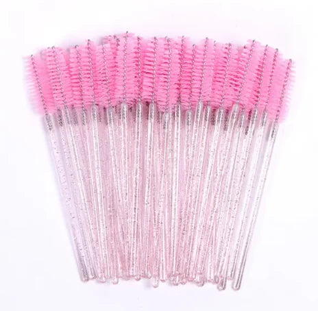 Disposable Eyelash Brushes for Makeup Application 50 or 100 Pack - Smarsty