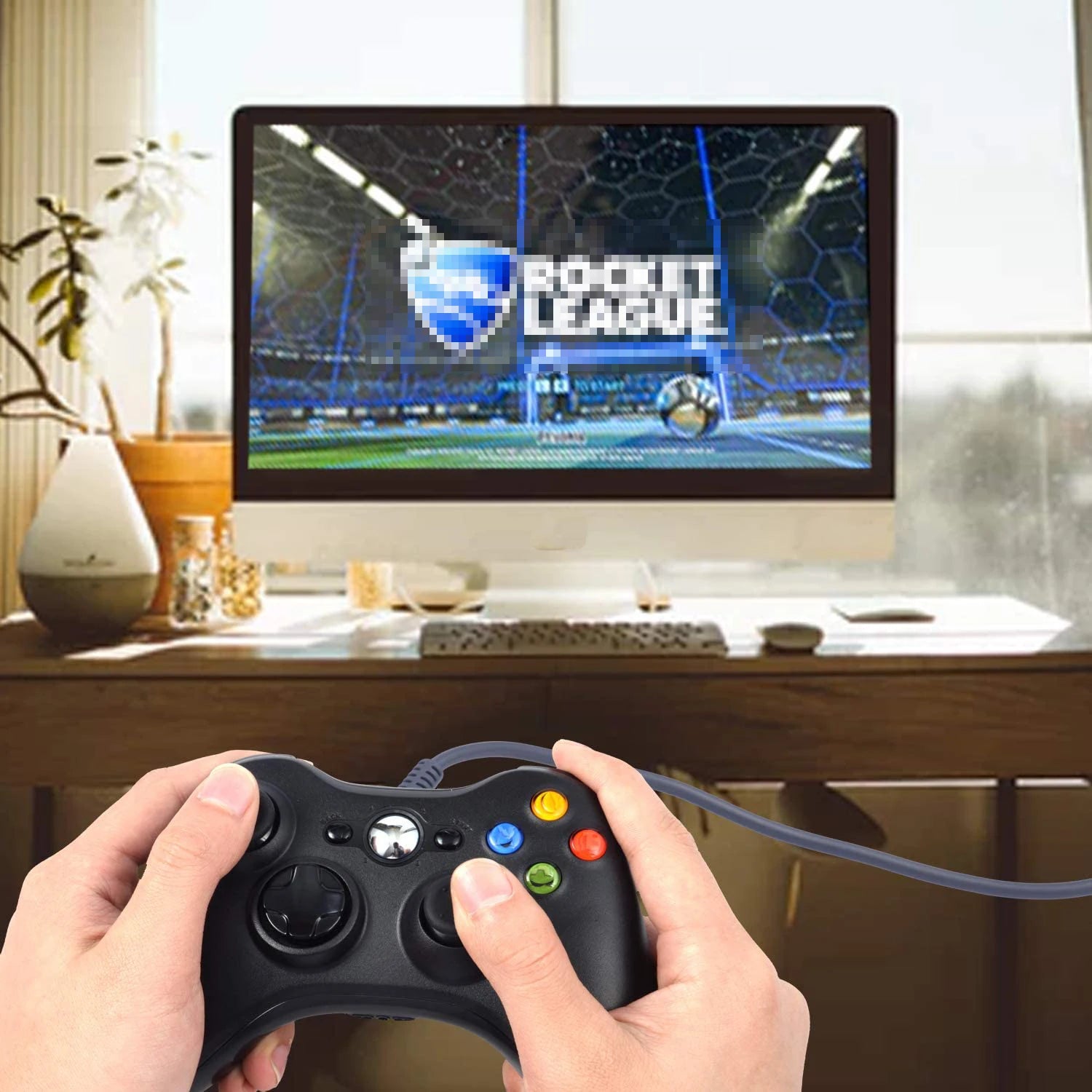 USB Wired Game Controller for Xbox 360 with Enhanced Precision - Smarsty