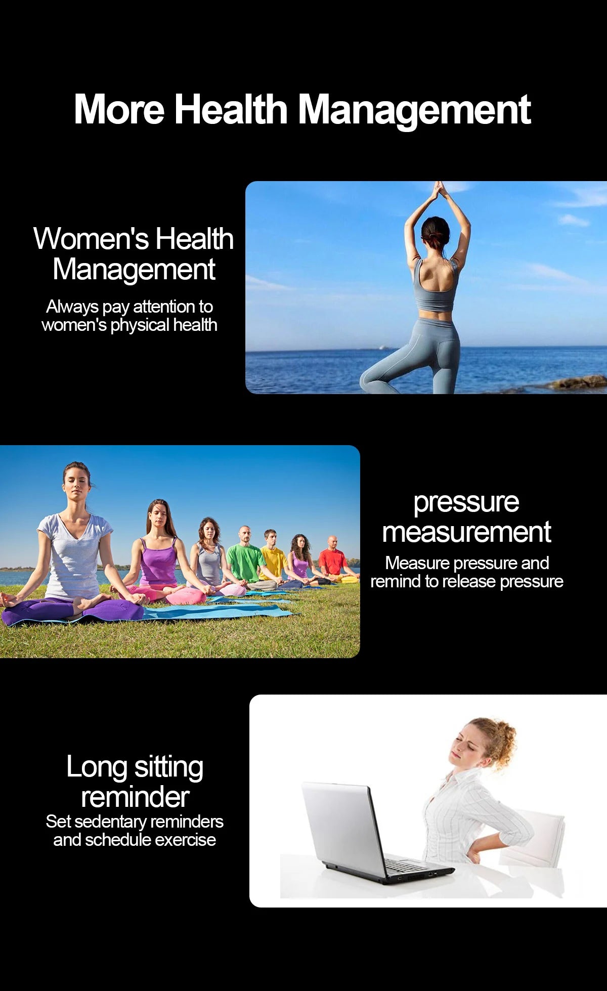 2025 Smart Health Watch with Blood Oxygen and ECG - Smarsty