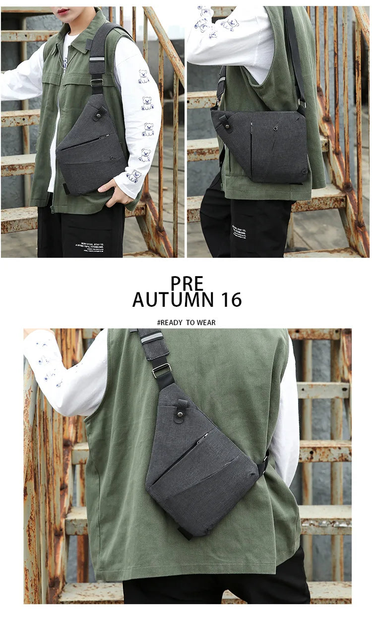 Anti Theft Travel Crossbody Bag With Hidden Wallet Secure - Smarsty