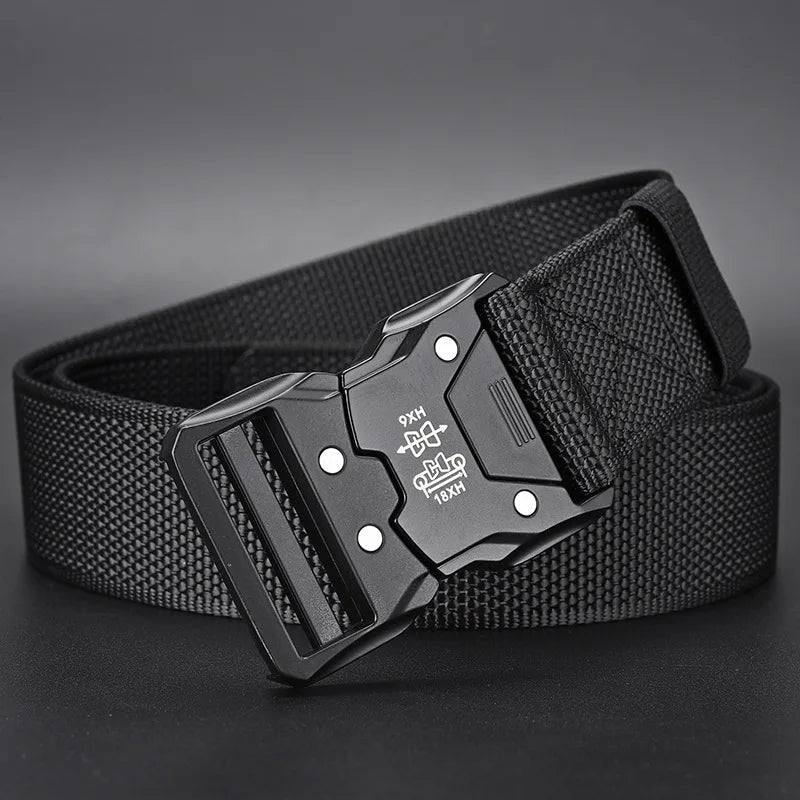 Tactical Waist Belt with Durable Automatic Buckle - Smarsty