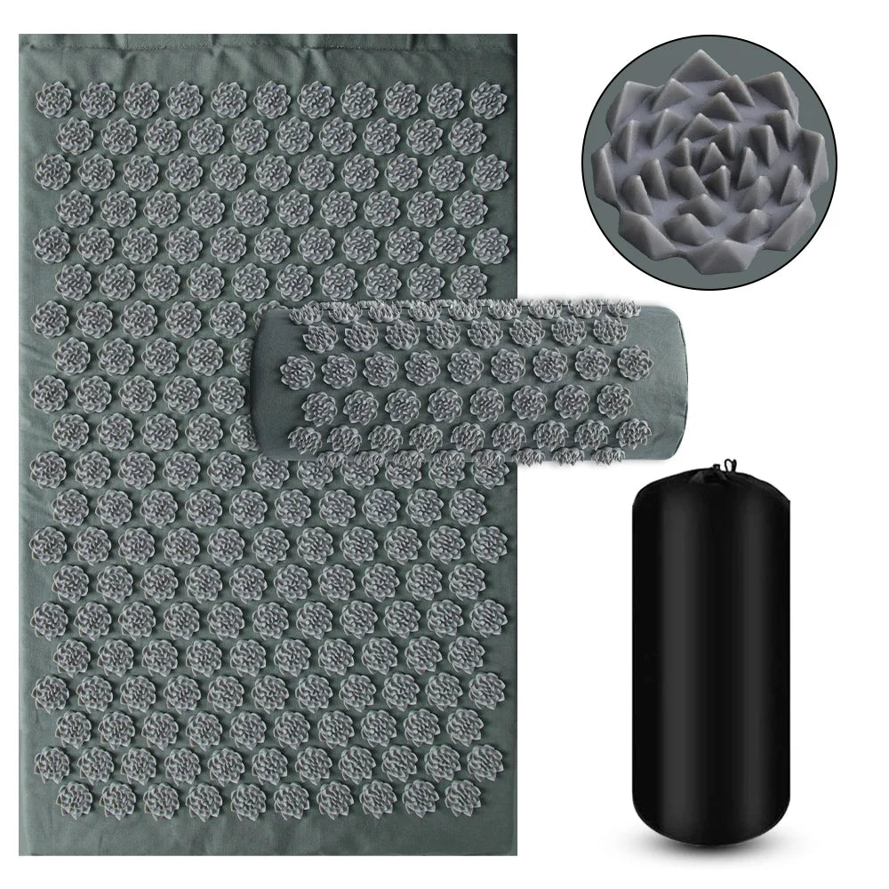 Shiatsu Acupressure Massage Mat for Relaxation and Pain Relief - Smarsty