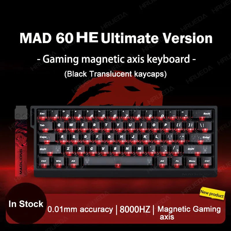 Mechanical Keyboard With Hot Swap And Adjustable Keystroke