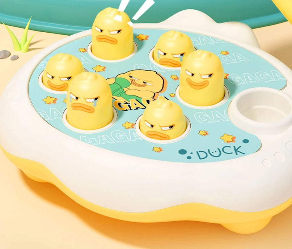 Duck/Frog/Pig Baby Toy Montessori Learning Game Educational Puzzle Gift for 12 24 Months Toddler Boy/Girl with Hammer - Smarsty