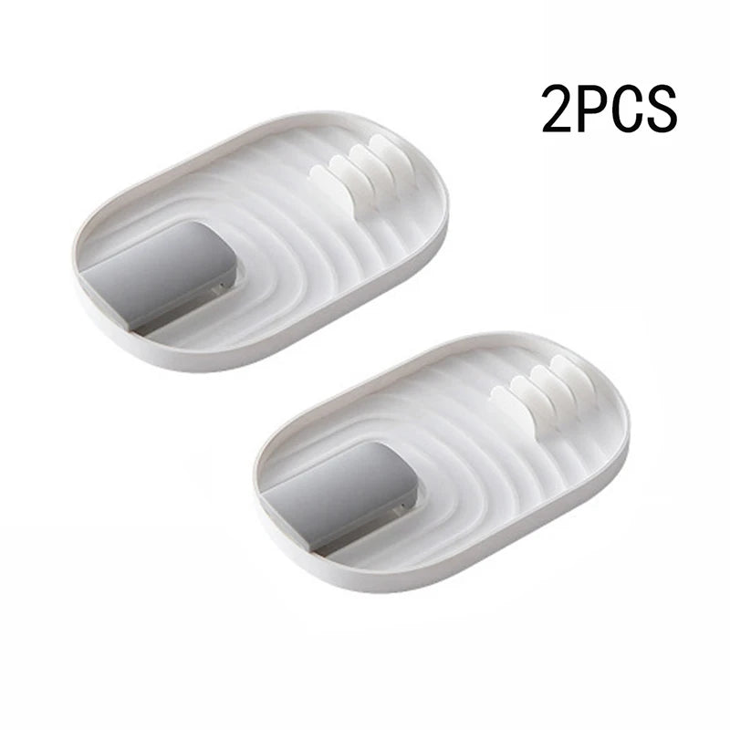 Kitchen Organizer Pot Cover Storage Pancake Turner Rack Soup Ladle Scoop Holder Dish Drain Rack Kitchen Gadgets Accessories by Smarsty