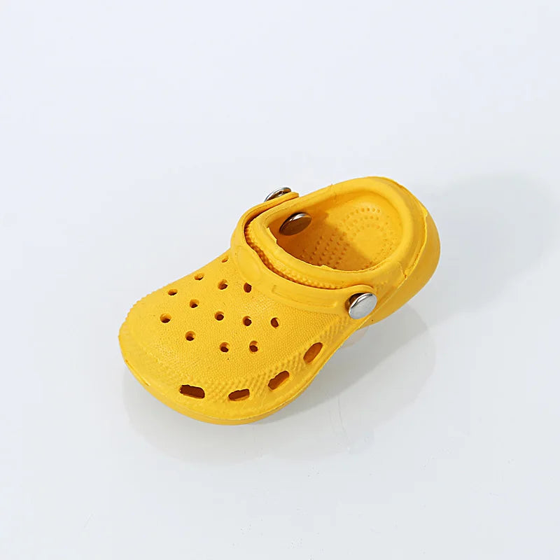 3D New Mini Shoes Shape PVC Shoe Charms for Clogs Accessories Women Beach Bag Sandals Buckle Kids Shoe Pins DIY Shoe Decorations