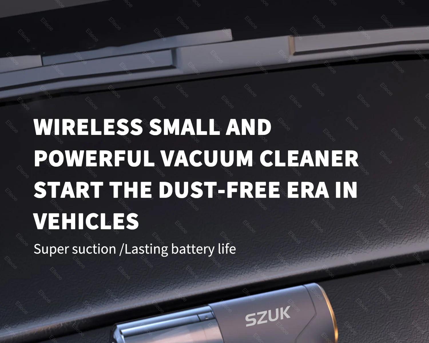 Wireless Portable Car Vacuum Cleaner With Powerful Suction - Smarsty