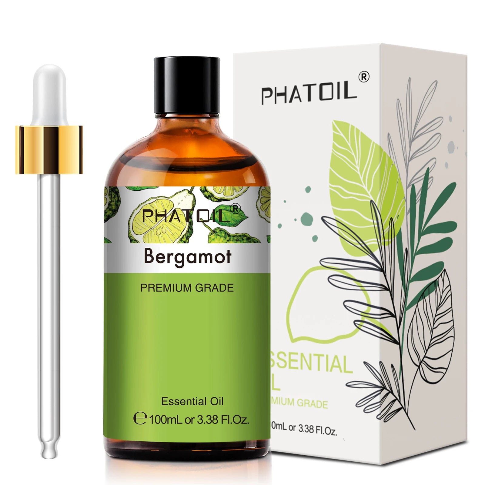 PHATOIL 100ml Essential Oil Set for Aromatherapy Diffusers - Smarsty