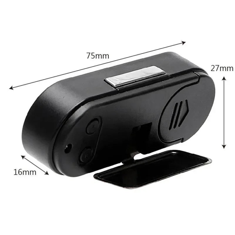 Car Dashboard Clock With Digital Thermometer And Display - Smarsty