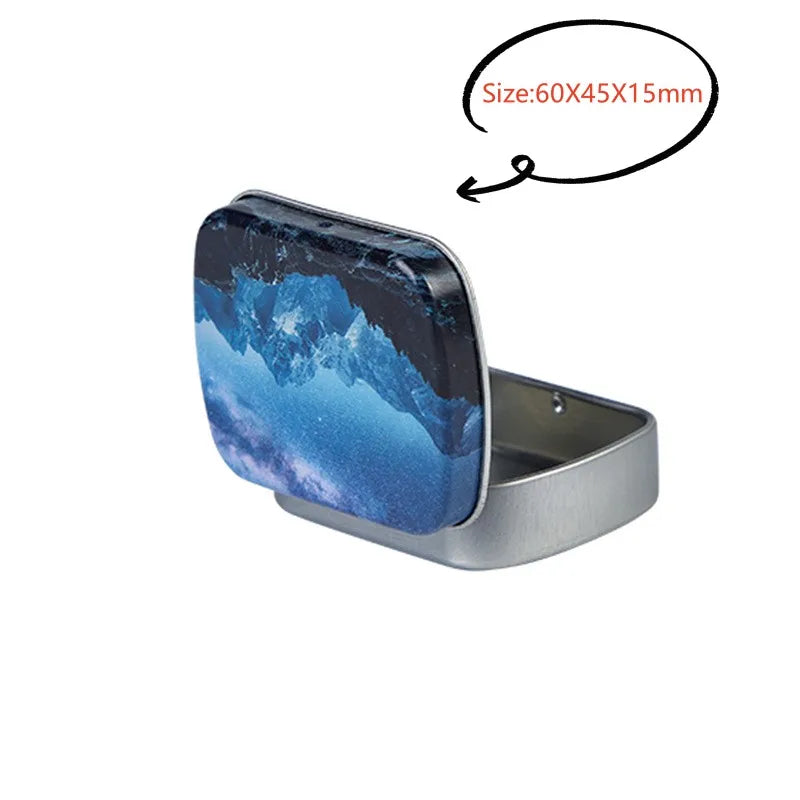 Small Metal Storage Box for Jewelry and Coins - Smarsty