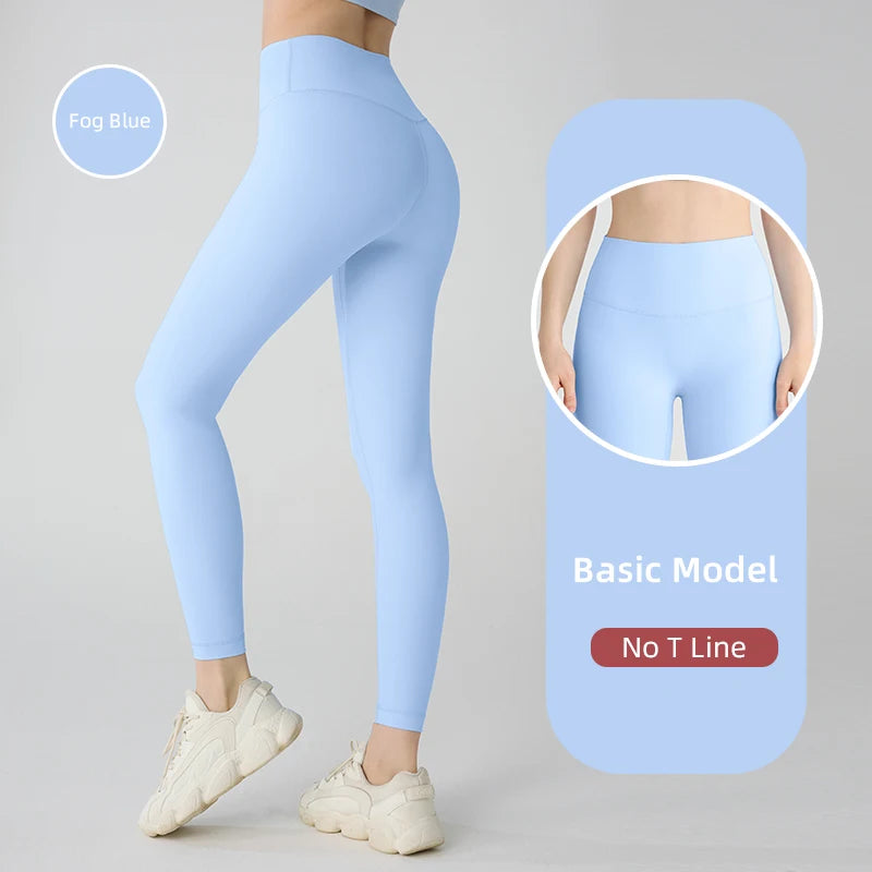 2024 Hot Sale Fitness Lenggings Female Full Length Leggings Running Pants Comfortable And Formfitting Yoga Pants Workout Legging - Smarsty