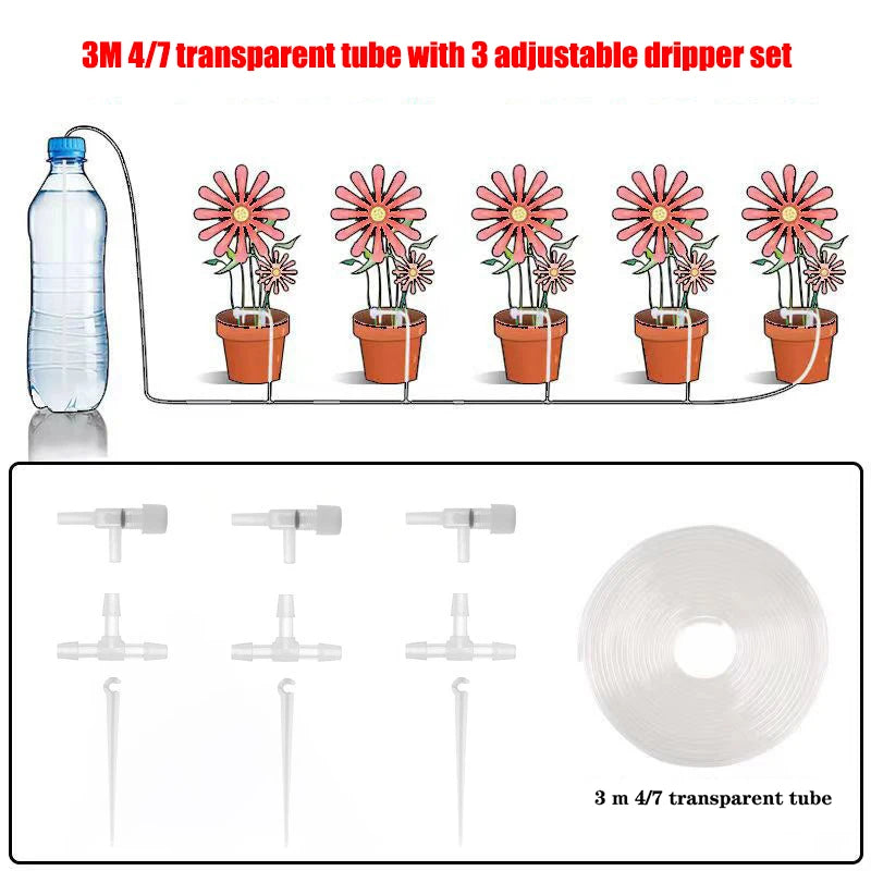 Garden Drip Irrigation Kit for Efficient Plant Watering - Smarsty