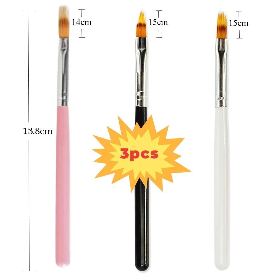 Professional Nail Art Liner Brushes for Precision Designs - Smarsty