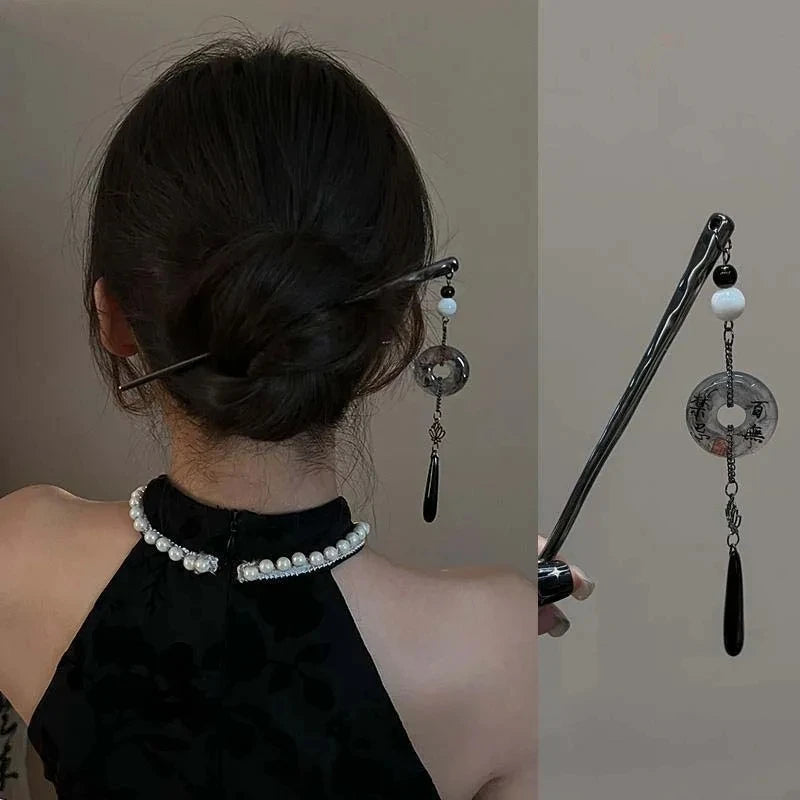 2024 Vintage Chinese Style Butterfly Hair Stick for Women - Smarsty