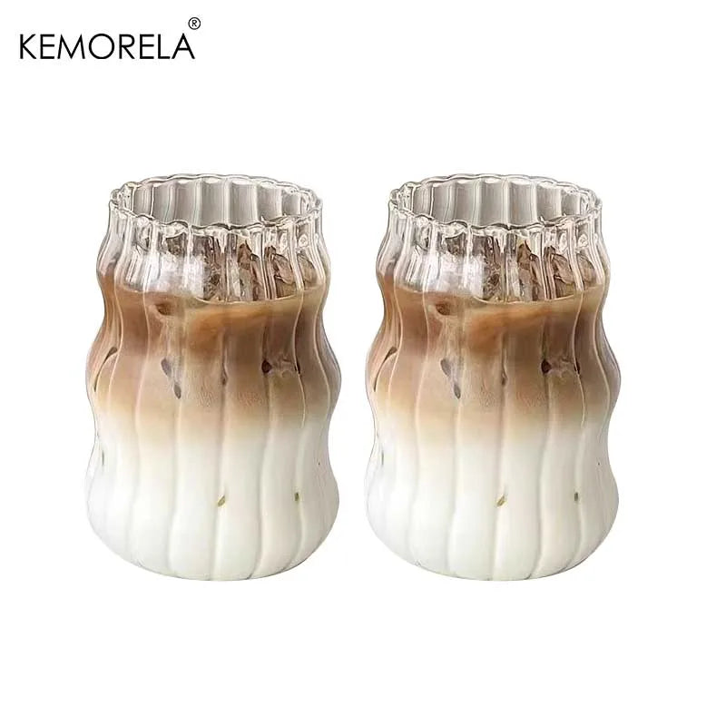 Heat Resistant Glass Tumbler Set for Juices and Coffee - Smarsty