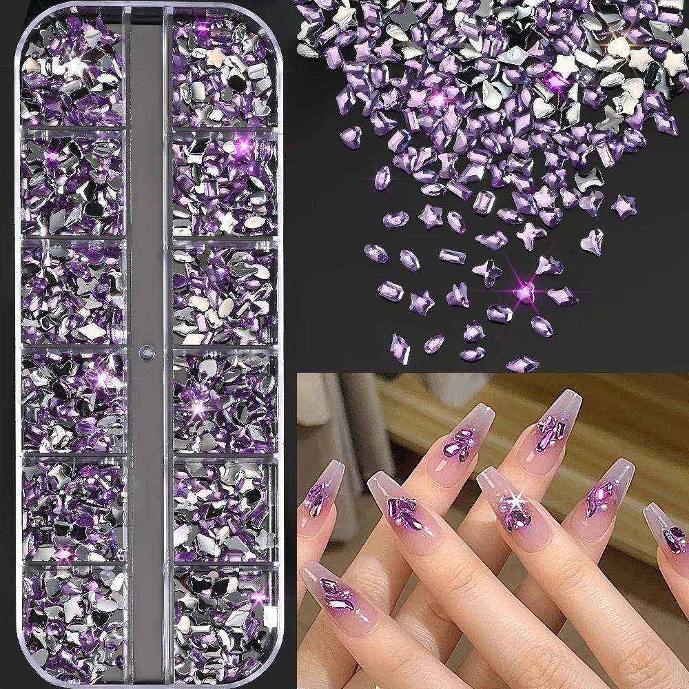 Ocean Gold Nail Art Charms for Stunning Manicure - Smarsty