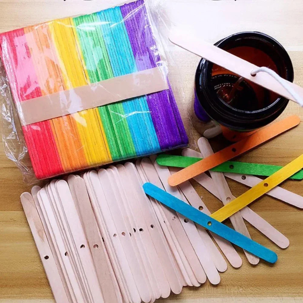 53pcs Candle Wicks Holder Waxed Cotton Candle Wicks Set with Stand Original Smokeless Candle Wicks Soy Oil Wax Core Woven Making - Smarsty