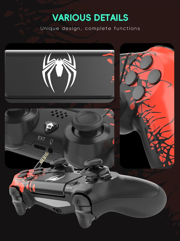 DATA FROG Wireless Game Controller for PS4 and PC - Smarsty
