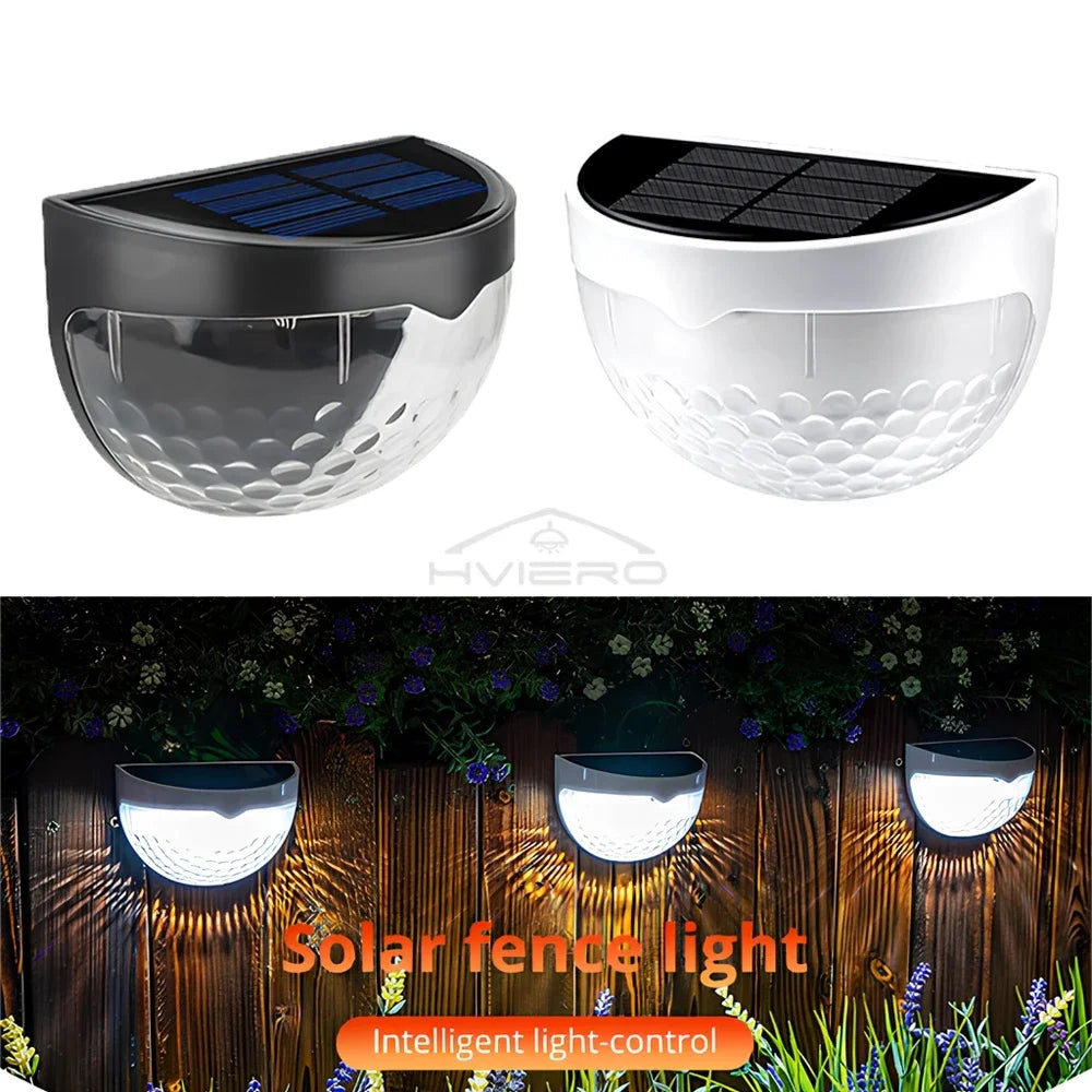 LED Solar Waterproof Fence Lamp for Garden Pathway - Smarsty