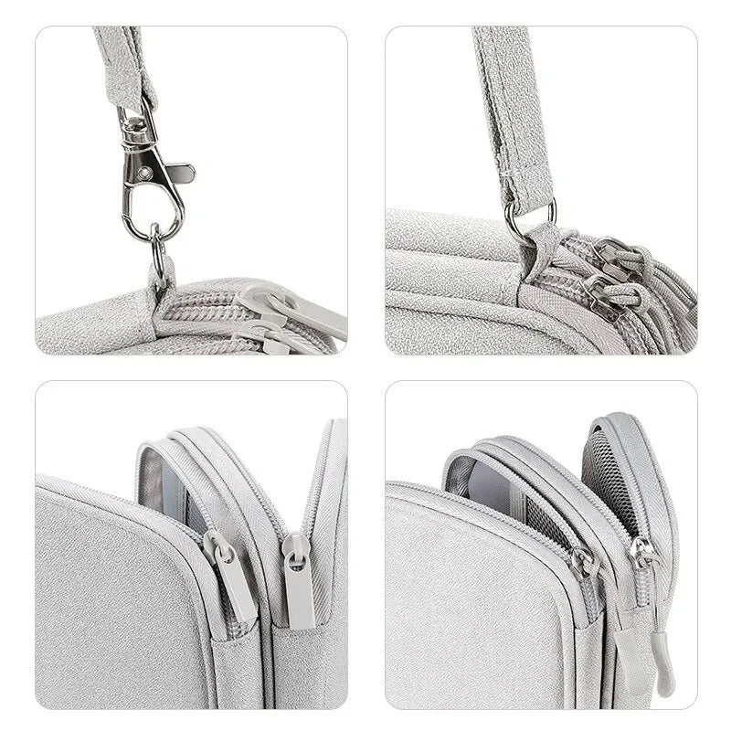 Portable Travel Cable Organizer Bag With Multi Layer - Smarsty