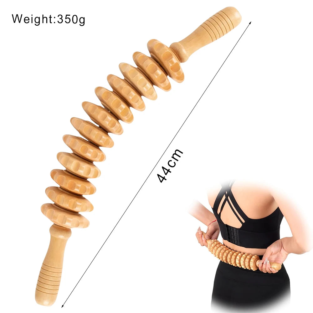 Wooden Lymphatic Drainage Massage Tools for Body Shaping - Smarsty