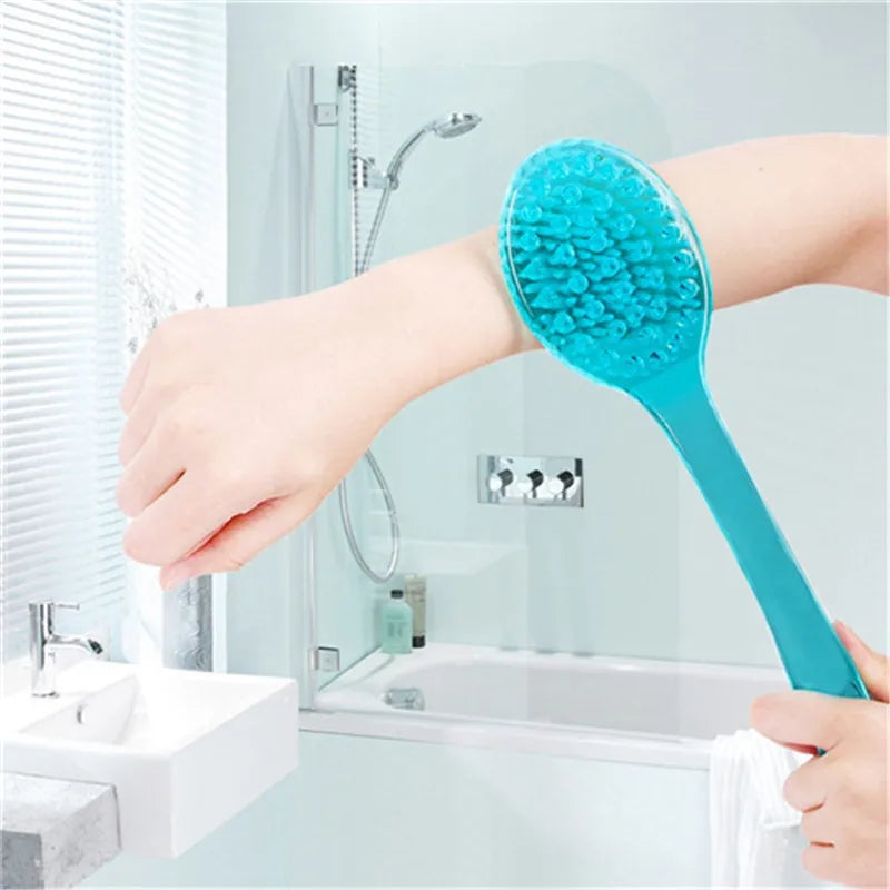 Long Handle Soft Bath Brush for Effective Back Scrubbing - Smarsty